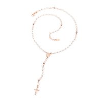 Collana Amen Donna Rosari in Argento Perla CRORB4 - CRORB4